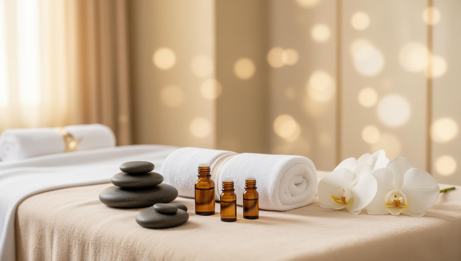 Luxury spa atmosphere